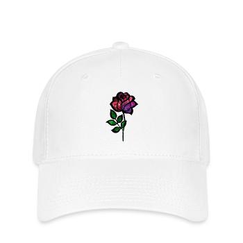 Cosmic Rose - Flexfit Cap - white - Front
