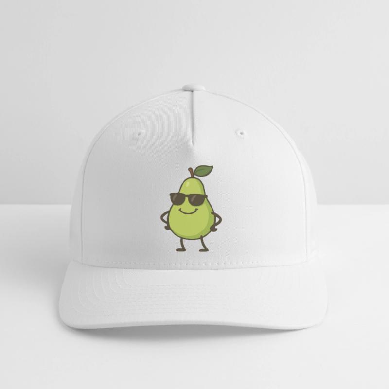 Poire Bande Dessinée Cool Casquette Flexfit