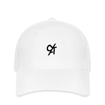 logo - Casquette Flexfit - blanc - Devant
