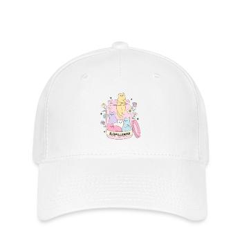 MA PILULE DE JOIE - Casquette Flexfit - blanc - Devant