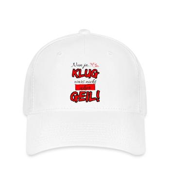 Well, yes... It wasn't clever but cool - Flexfit Cap - white - Front