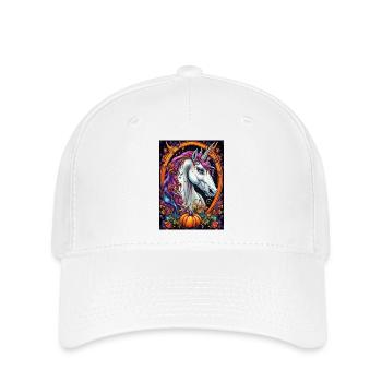 Couleur rêve licorne dans la bague d’automne - Casquette Flexfit - blanc - Devant