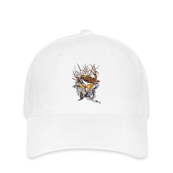 Nature sauvage de l’oranger - Casquette Flexfit - blanc - Devant