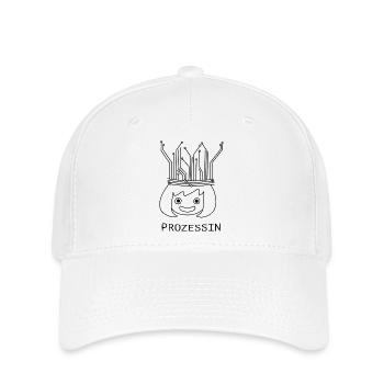 Process with Tech Crown - Flexfit Cap - white - Front