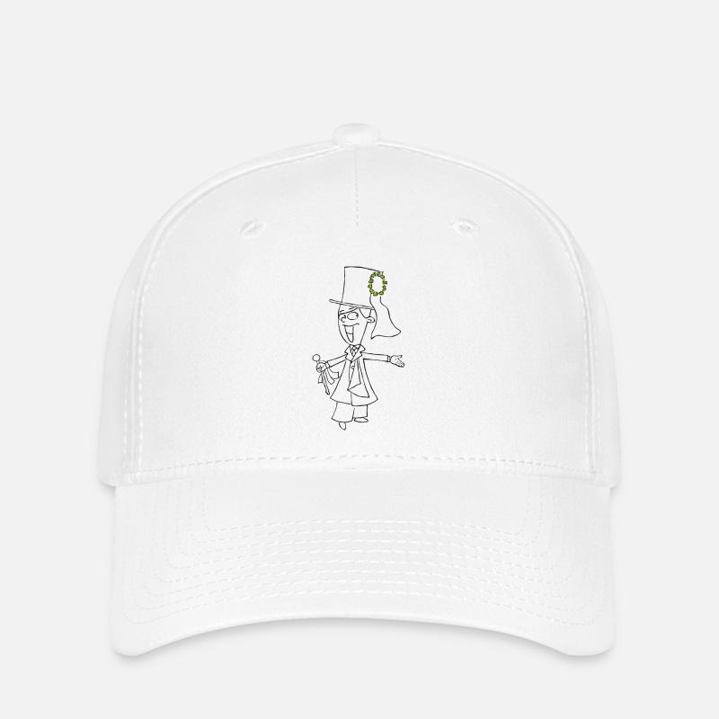 SERBSKI BRAŠKA - contour - - Flexfit Cap - white