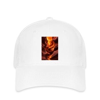 Orange Gap Light - Flexfit Cap - Weiß - Vorne