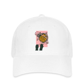 ON THE MUSHROOM FOREST - Flexfit Cap - white - Front