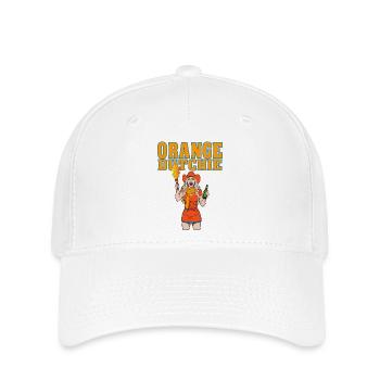 orangedutchie - Casquette Flexfit - blanc - Devant