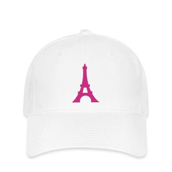 eifelturm - Flexfit Cap - Weiß - Vorne