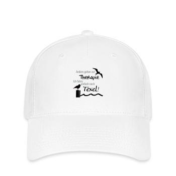 Therapie Texel - Flexfit Cap - Weiß - Vorne