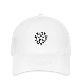 vol_relatif_inca - Casquette Flexfit - blanc - Devant