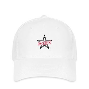 Security Stamp Design - Casquette Flexfit - blanc - Devant