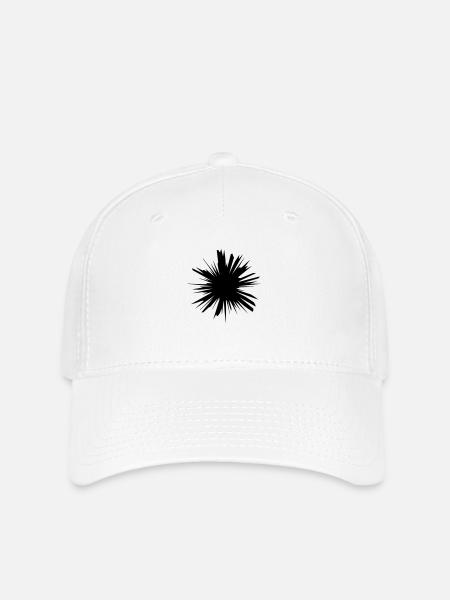 Explosion Zerstörung Knall Design - Flexfit Cap - Weiß