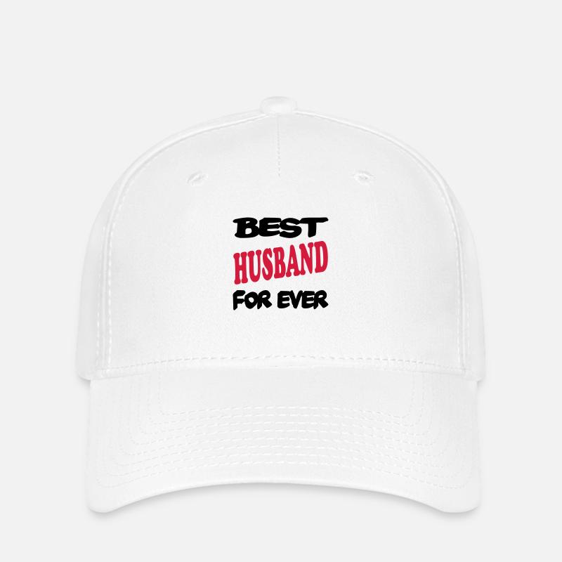 Best husband for ever - Casquette Flexfit - blanc