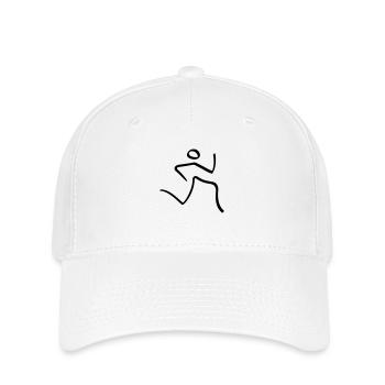 Athletics Running Pictogram - Casquette Flexfit - blanc - Devant