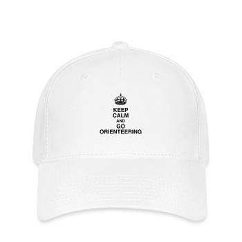 Orienteering / Orienteer / Orientierungslauf - Flexfit Cap - Weiß - Vorne