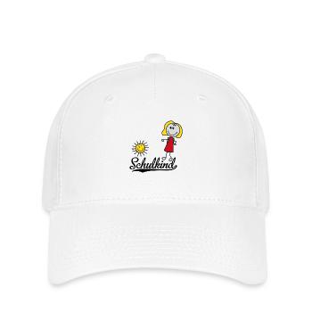 Schulkind - Flexfit Cap - Weiß - Vorne