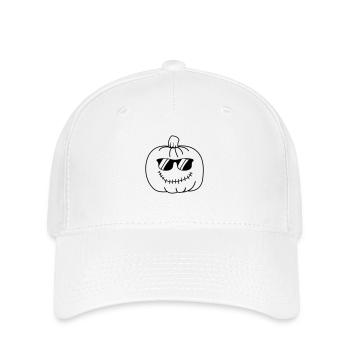 Citrouille fraîche - Casquette Flexfit - blanc - Devant