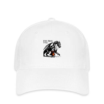 Doing Dragon Things - Flexfit Cap - Weiß - Vorne