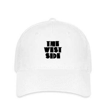 Le côté ouest - Casquette Flexfit - blanc - Devant