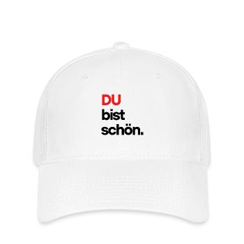Tu es belle - Casquette Flexfit - blanc - Devant