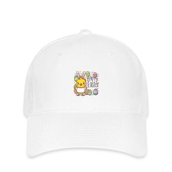 Frohe Ostern - Flexfit Cap - Weiß - Vorne