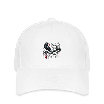 Dark Romance: Gothic Aesthetic - Flexfit Cap - white - Front