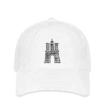Hamburg Wappen - Flexfit Cap - Weiß - Vorne