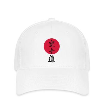 Karate - Flexfit Cap - Weiß - Vorne