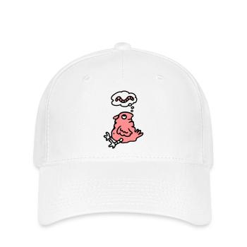 Vogel Hunger - Flexfit Cap - Weiß - Vorne