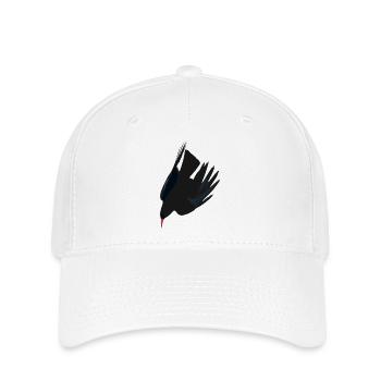 Red-billed Chough 3 - Flexfit Cap - white - Front