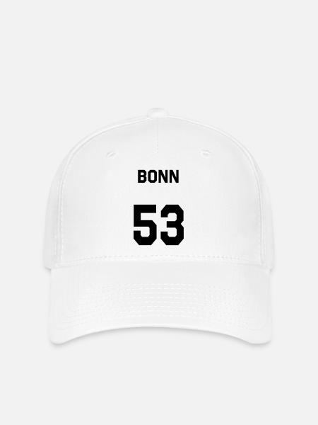 Bonn 53 - Flexfit Cap - Weiß
