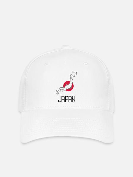 japan - Flexfit Cap - Weiß