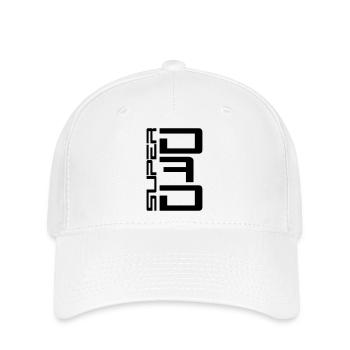 Super Dad - Flexfit Cap - Weiß - Vorne