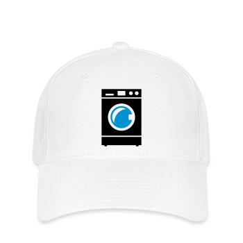 Machine à laver - Casquette Flexfit - blanc - Devant