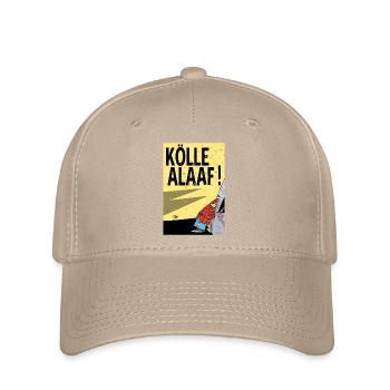 Cologne Carnival Alaaf Cartoon - Flexfit Cap - khaki - Front
