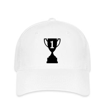 Cup sport number 1 - Flexfit Cap - white - Front