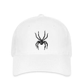 Spinne - Flexfit Cap - Weiß - Vorne