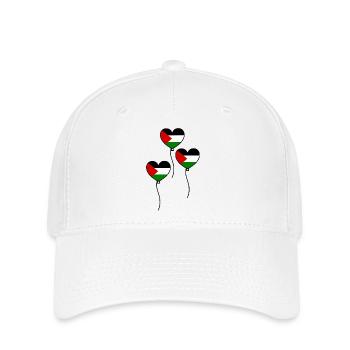 Free palestine - Flexfit Cap - white - Front