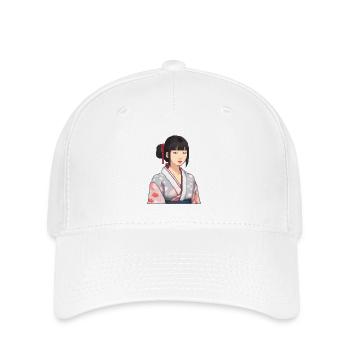Kimono Grace - Flexfit Cap - white - Front