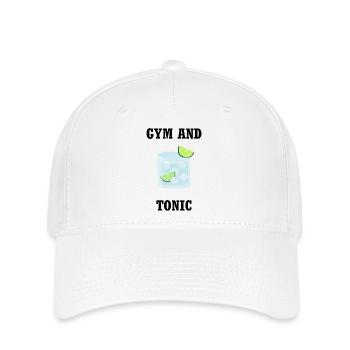 Gym et Tonique - Casquette Flexfit - blanc - Devant