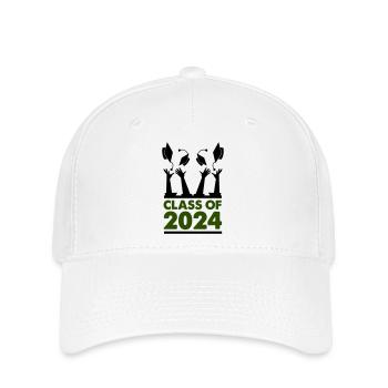 class of 2024 - Flexfit Cap - white - Front