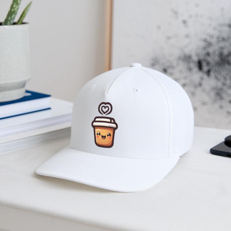Caffeine Cutie : le joyeux Java Casquette Flexfit