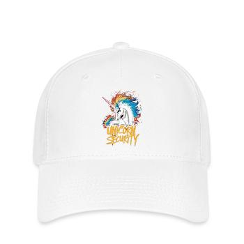 Unicorn Security Unicorn Motto Unicorn Security - Casquette Flexfit - blanc - Devant