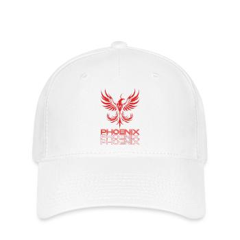 Phoenix - Flexfit Cap - Weiß - Vorne
