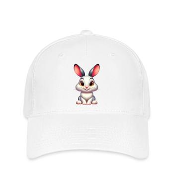 Lapin - Casquette Flexfit - blanc - Devant
