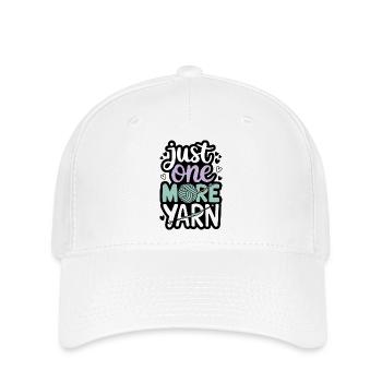 Amateur de tricot créatif recherché - Casquette Flexfit - blanc - Devant