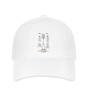 Das ist Olivia Fantasiereiche Welten - Flexfit Cap - Weiß - Vorne