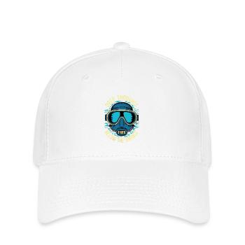 Deep Thoughts - Flexfit Cap - white - Front