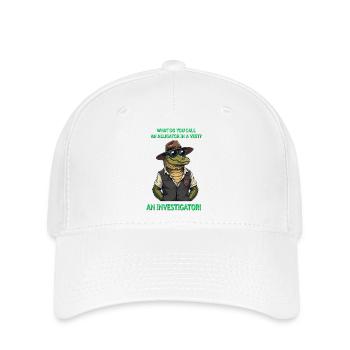 An Investigator - Flexfit Cap - white - Front